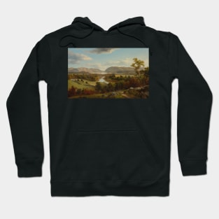 View From New Windsor, Hudson River by David Johnson Hoodie